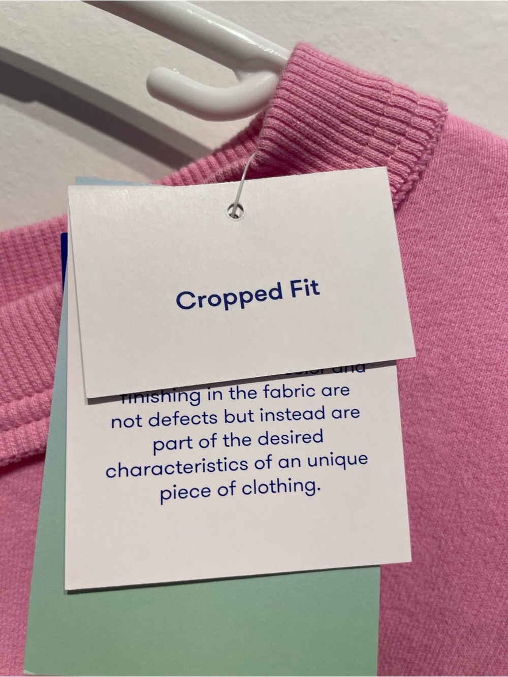 JoyLab Women's Valentine's Day Patchwork Crewneck Sweatshirt Pink Size Small NWT - Picture 5 of 9